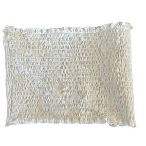 Pink Melo Tube Top Junior White Stretchy Dillard's, Small. NWT